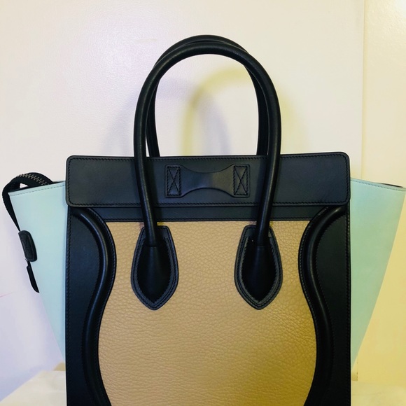New Celine Micro tri color beige - Picture 2 of 7